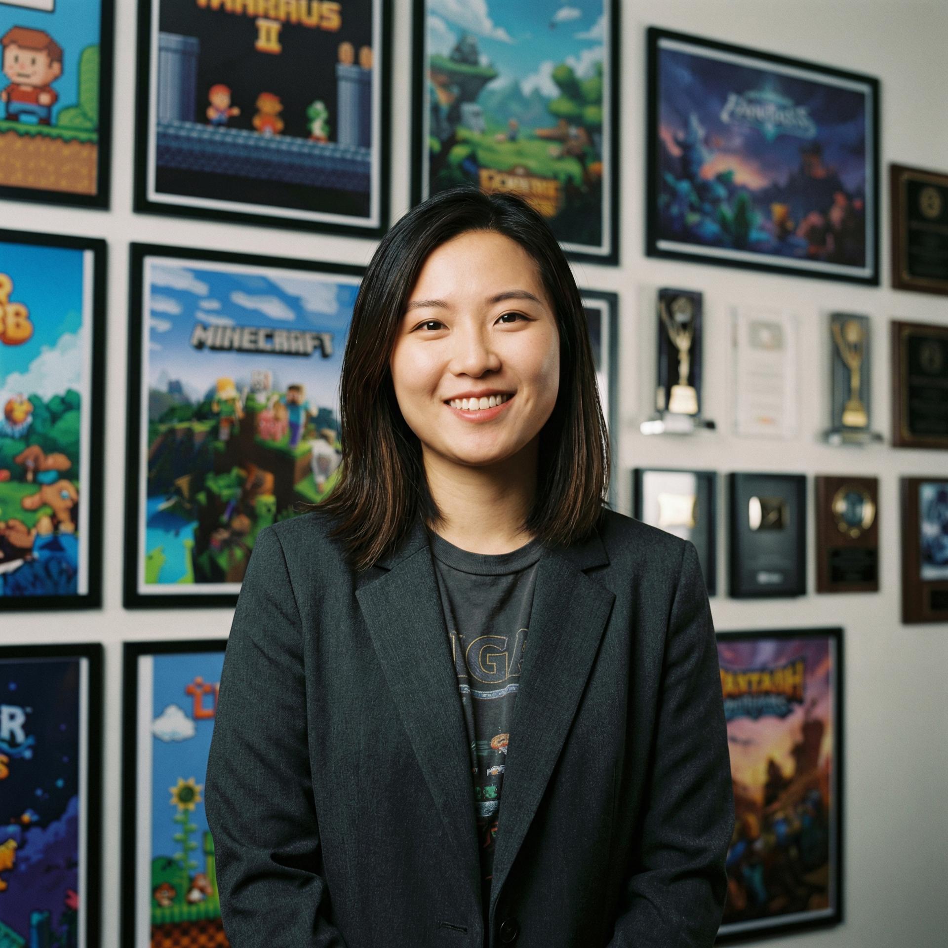 人兽游戏制片人林婷