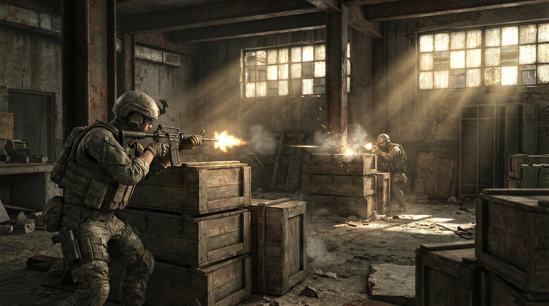 人兽绝地求生室内近战视频教程